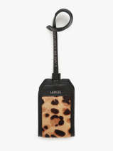 Tashengsel Lancel Bruin charms A13899